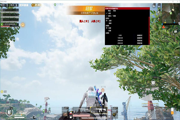CF辅助追踪锁头软件效果